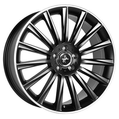 KESKIN WHEELS KT18 TURBO matt black lip polish 7.0Jx17 5x114.3 ET40