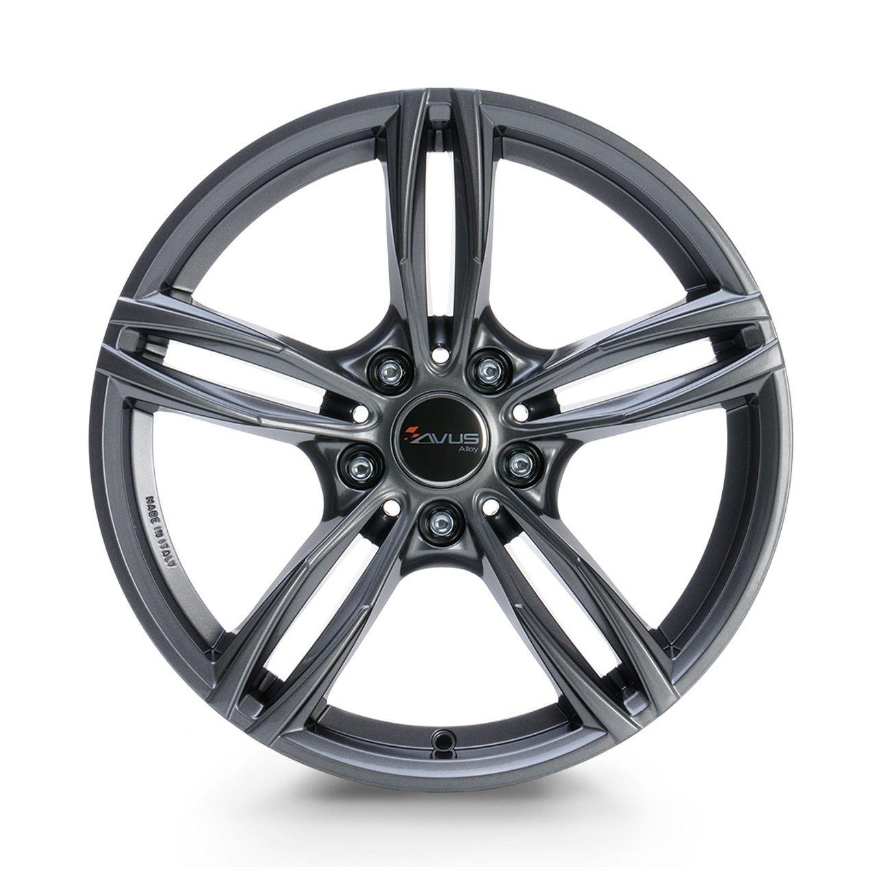 AVUS RACING AF15 anthracite polished 8.5Jx19 5x112 ET50