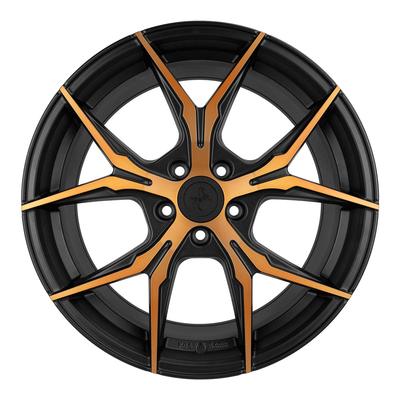 KESKIN WHEELS KT19N matt black front copper 8.5Jx19 5x120 ET35