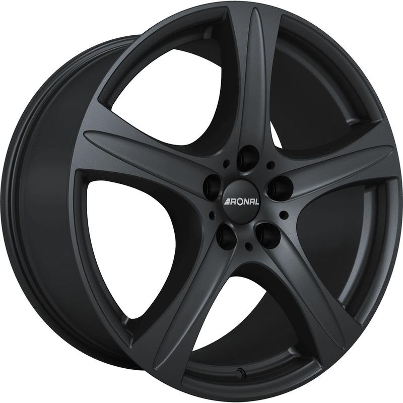RONAL R55 SUV mattschwarz 7.5Jx17 5x112 ET55