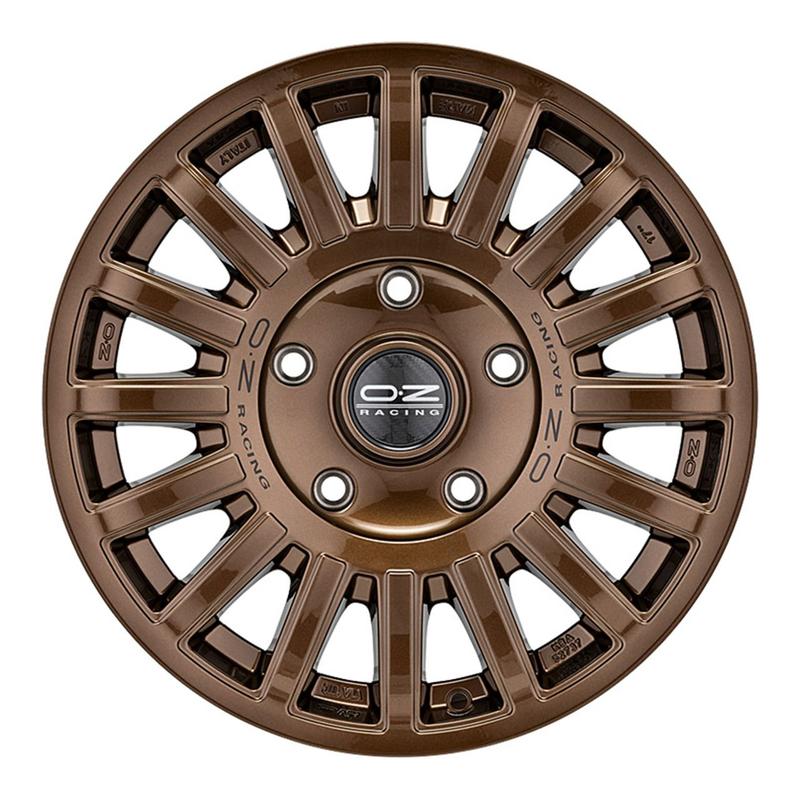 OZ RALLY RAID gloss bronze + black lettering 8.5Jx18 5x150 ET30