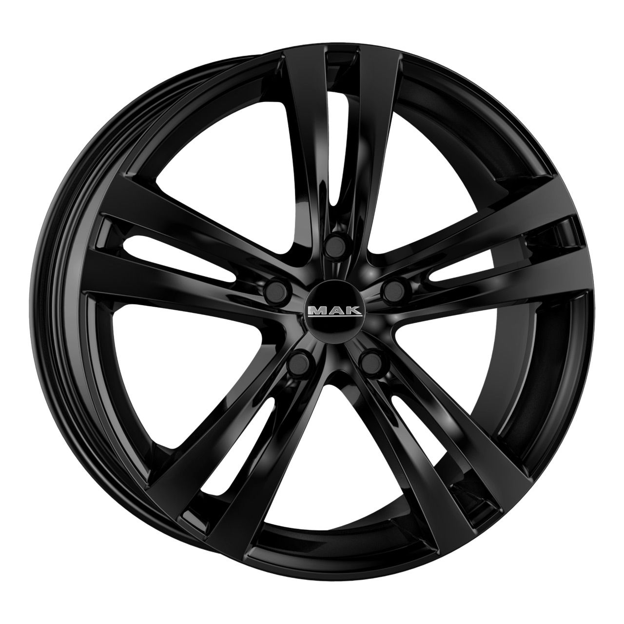 MAK ZENITH gloss black 7.0Jx17 5x127 ET40