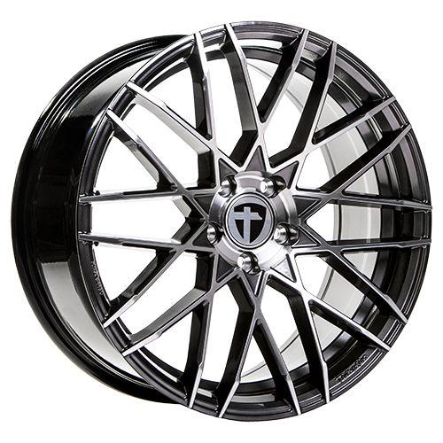 TOMASON TN19 dark hyperblack polished 8.5Jx20 5x112 ET45