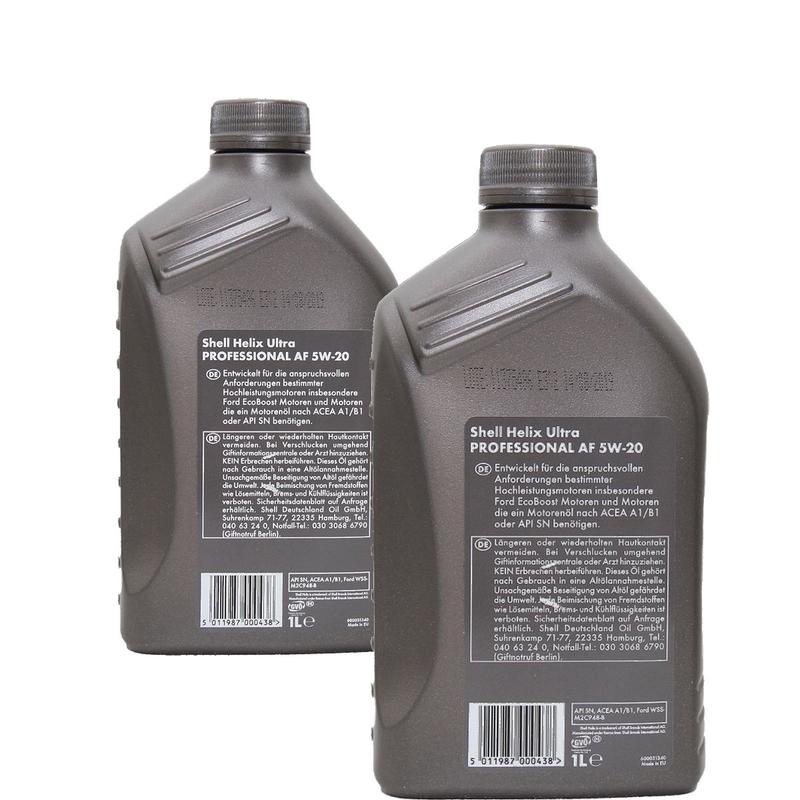 Shell Helix Ultra Professional AF 5W-20 2x1 Liter