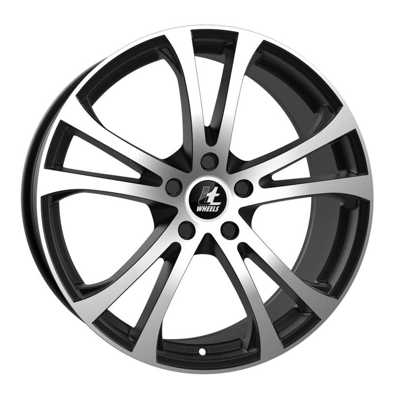 ITWHEELS MICHELLE mattschwarz poliert 8.5Jx20 5x112 ET45
