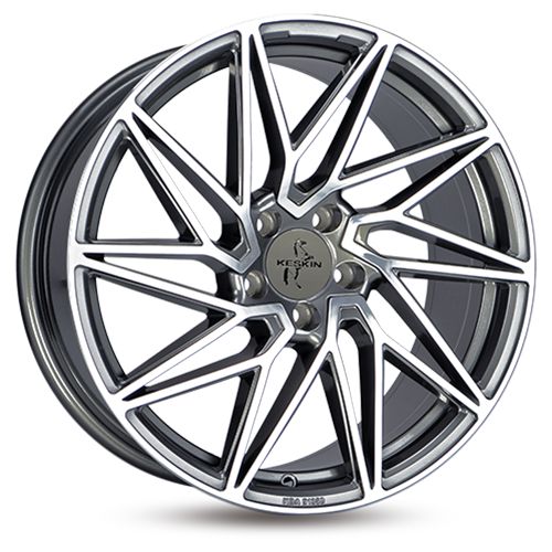 KESKIN WHEELS KT20 FUTURE palladium front polished 8.5Jx19 5x114.3 ET40