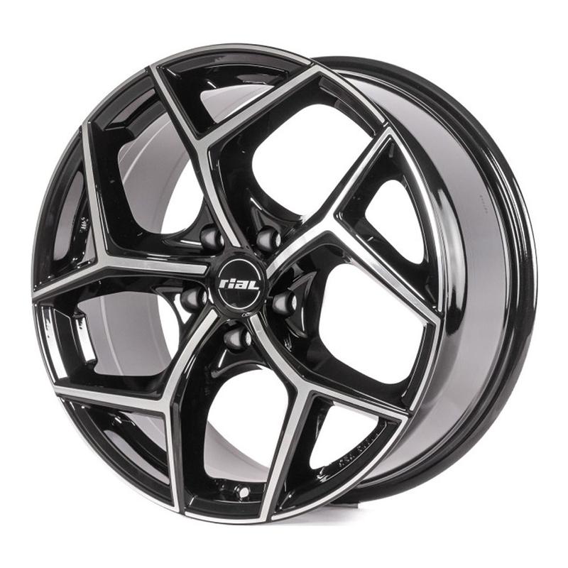 RIAL SALENTO diamantschwarz frontpoliert 8.0Jx19 5x114.3 ET50