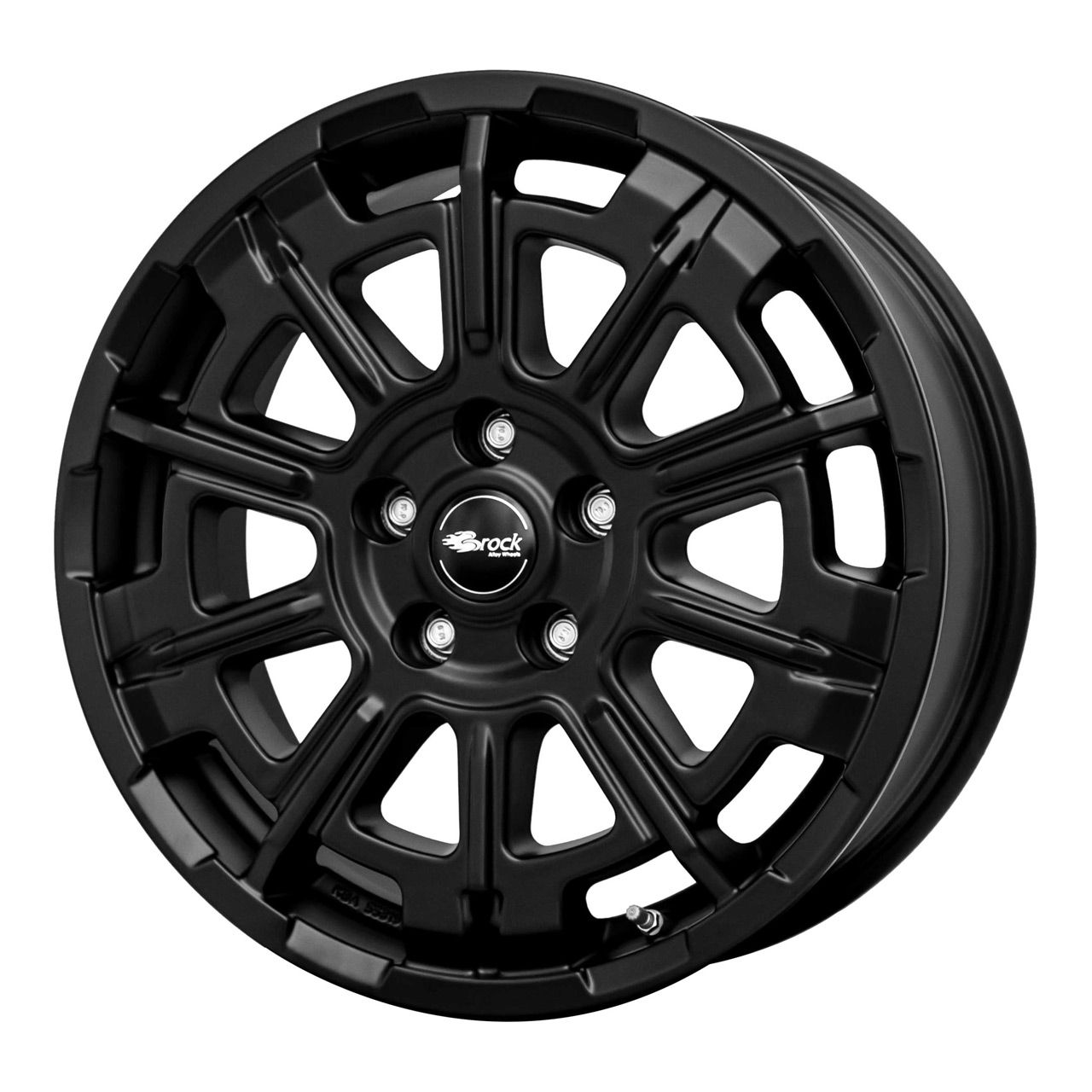 BROCK B45-5L satin black matt (sbm) 8.0Jx20 5x120 ET43