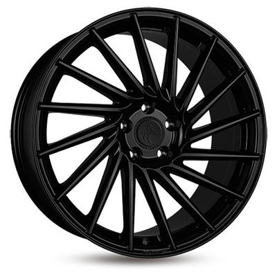 KESKIN WHEELS KT17 HURRICANE matt black painted 9.5Jx21 5x112 ET35