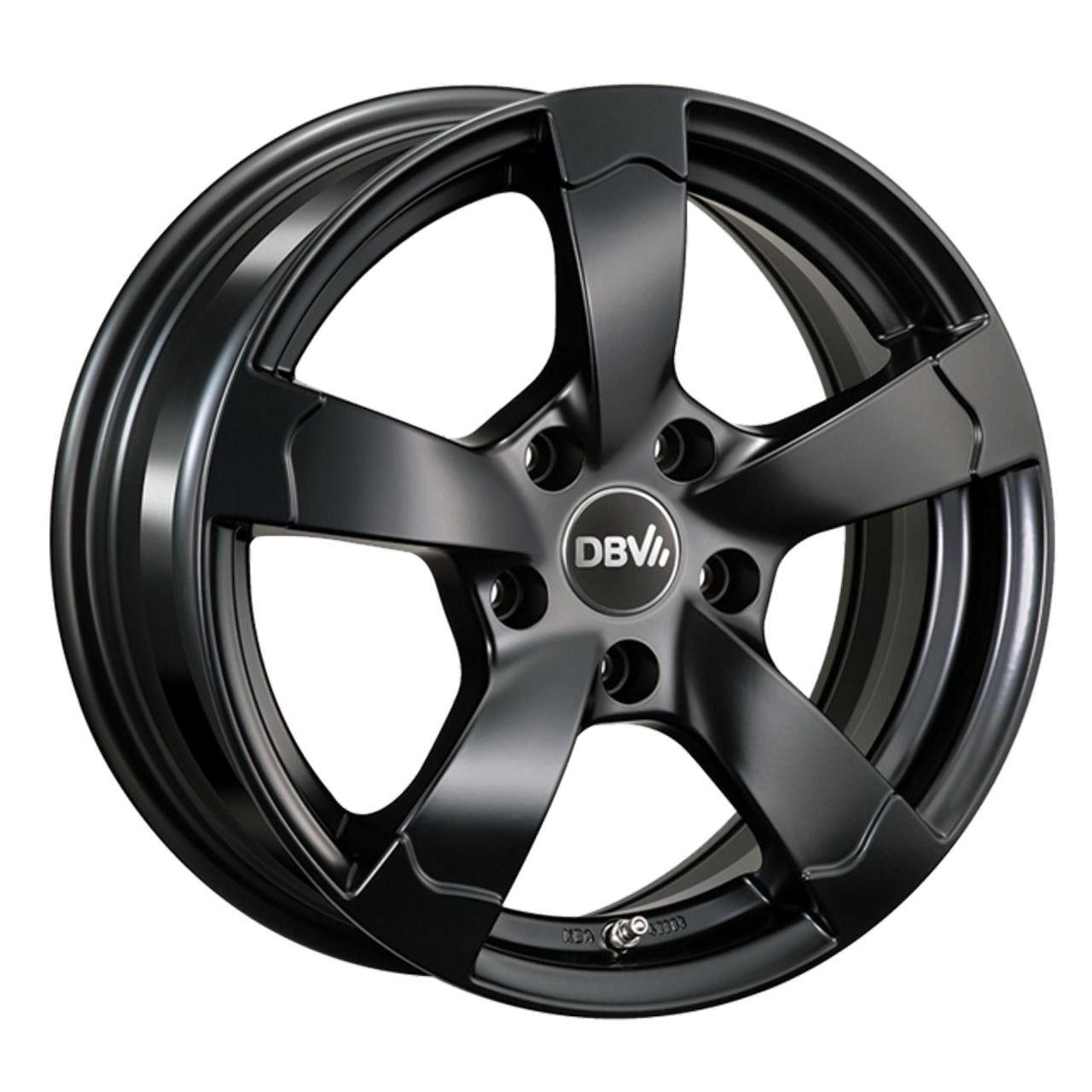 DBV TORINO II schwarz matt 7.0Jx16 5x114.3 ET40