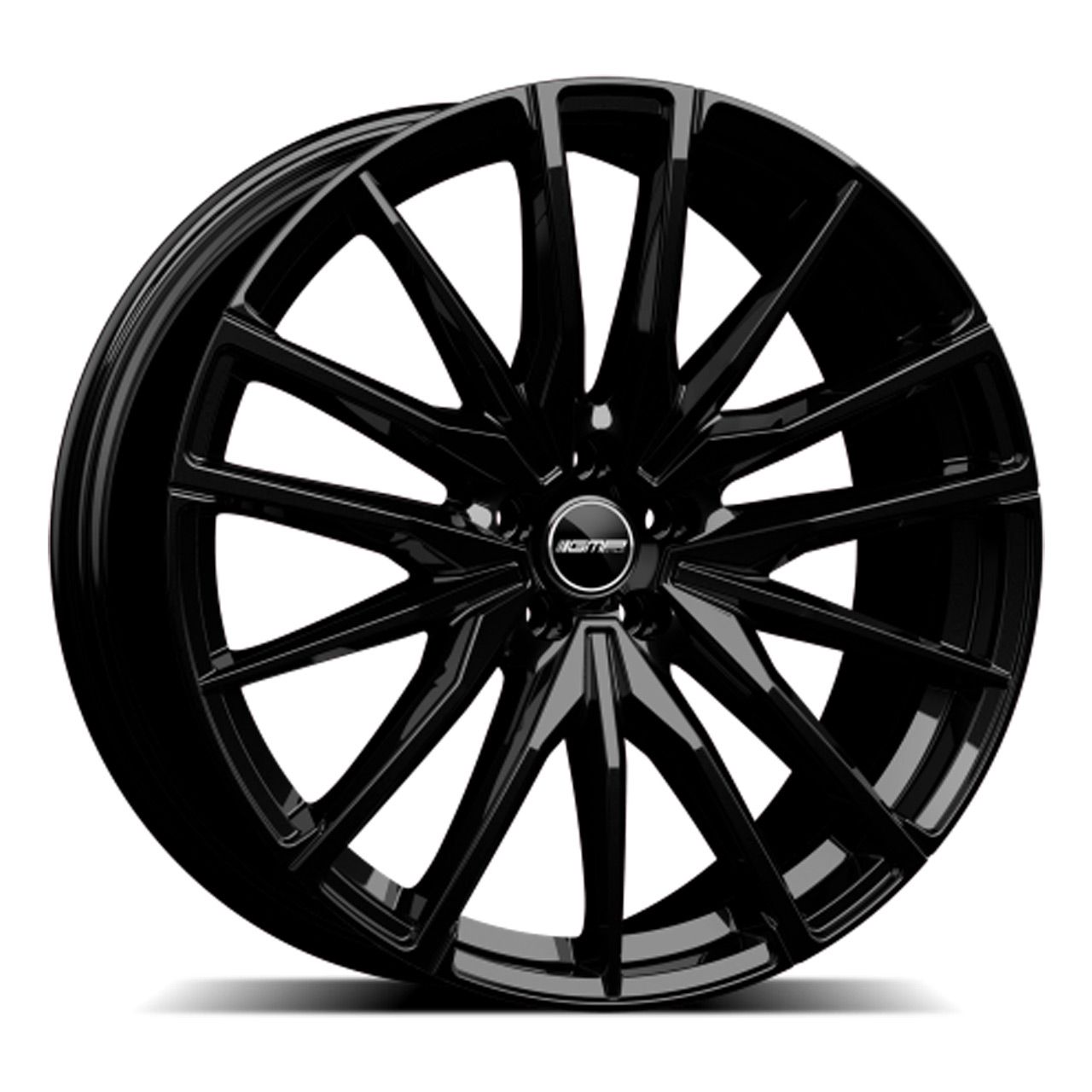 GMP SPARTA black glossy 10.5Jx22 5x114.3 ET43