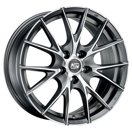 MSW (OZ) MSW 25 matt titanium full polished 9.0Jx18 5x110 ET34