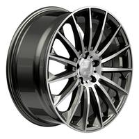 WHEELWORLD-2DRV WH39 dark gunmetal full machined 9.0Jx20 5x112 ET35