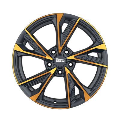 MAM WHEELS MAM RS6 matt black front copper 8.0Jx18 5x114.3 ET45