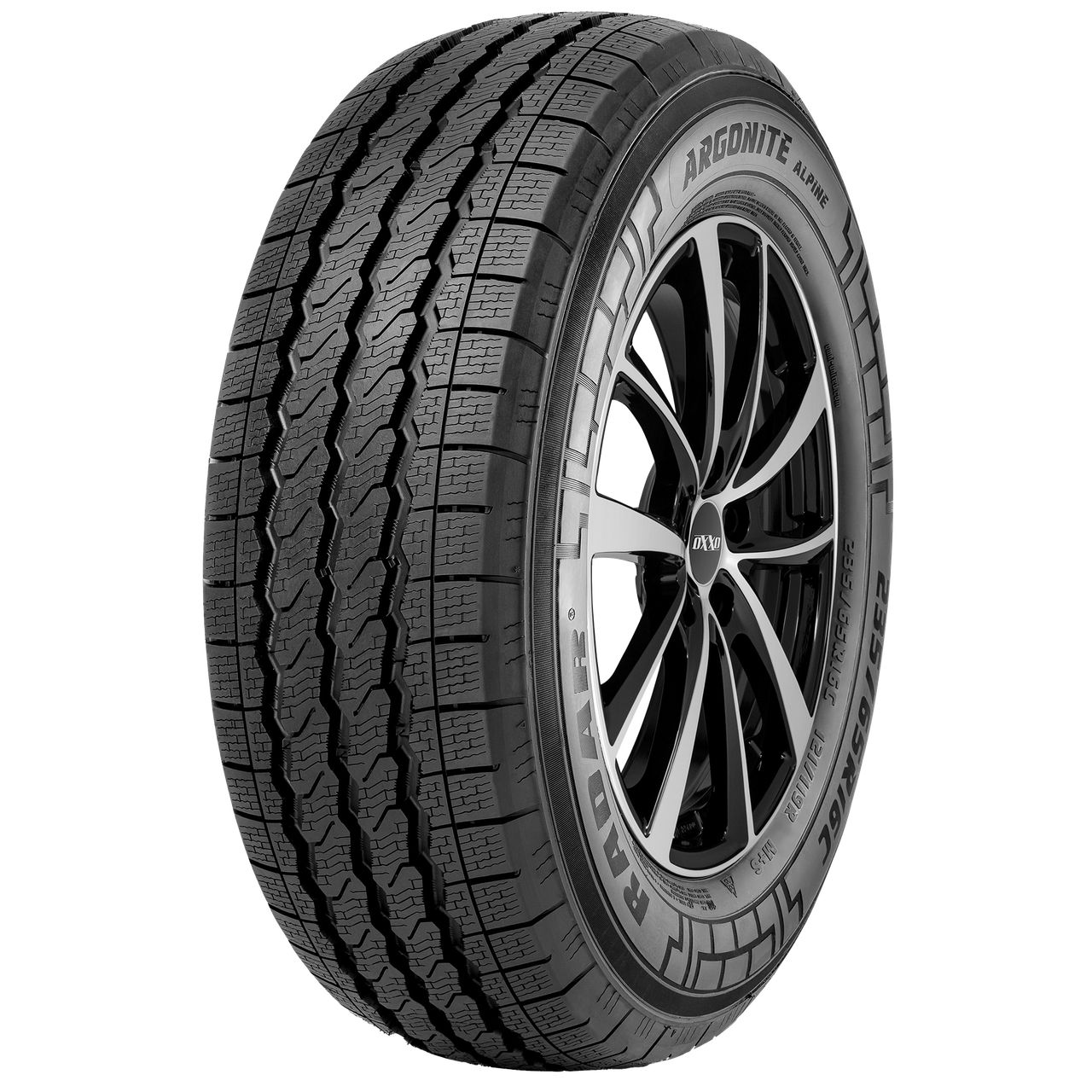 RADAR ARGONITE ALPINE 185/75R16C 104/102R BSW