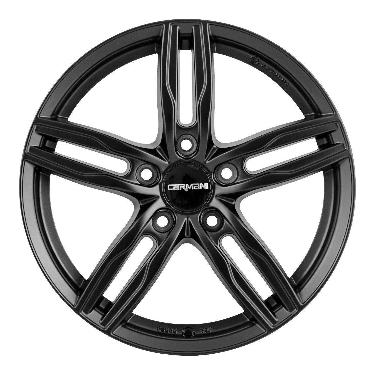 CARMANI CA 14 PAUL black matt 7.5Jx17 5x112 ET52