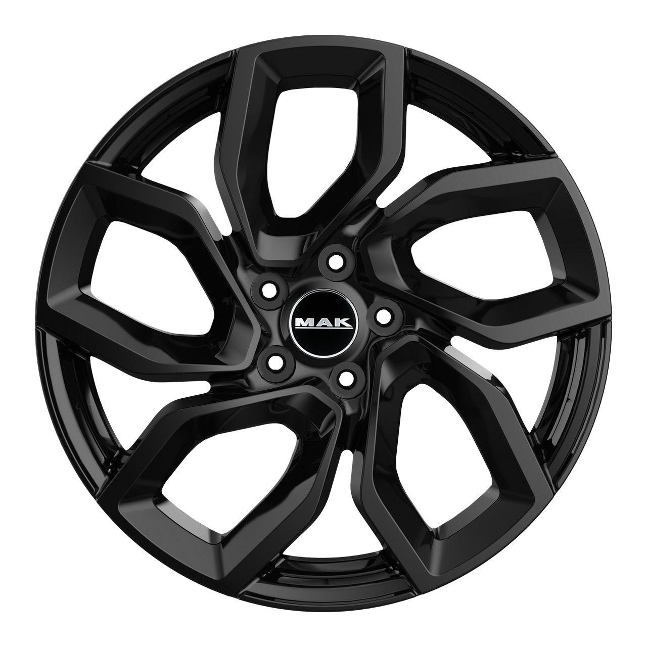 MAK APOLLO gloss black 6.0Jx15 4x100 ET30