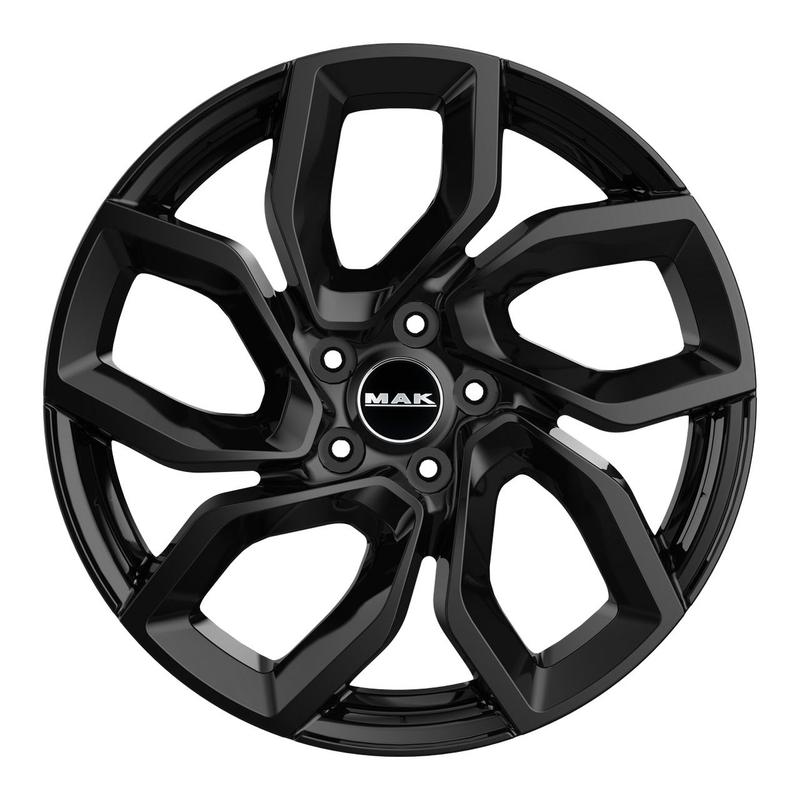 MAK APOLLO gloss black 7.0Jx18 4x108 ET25