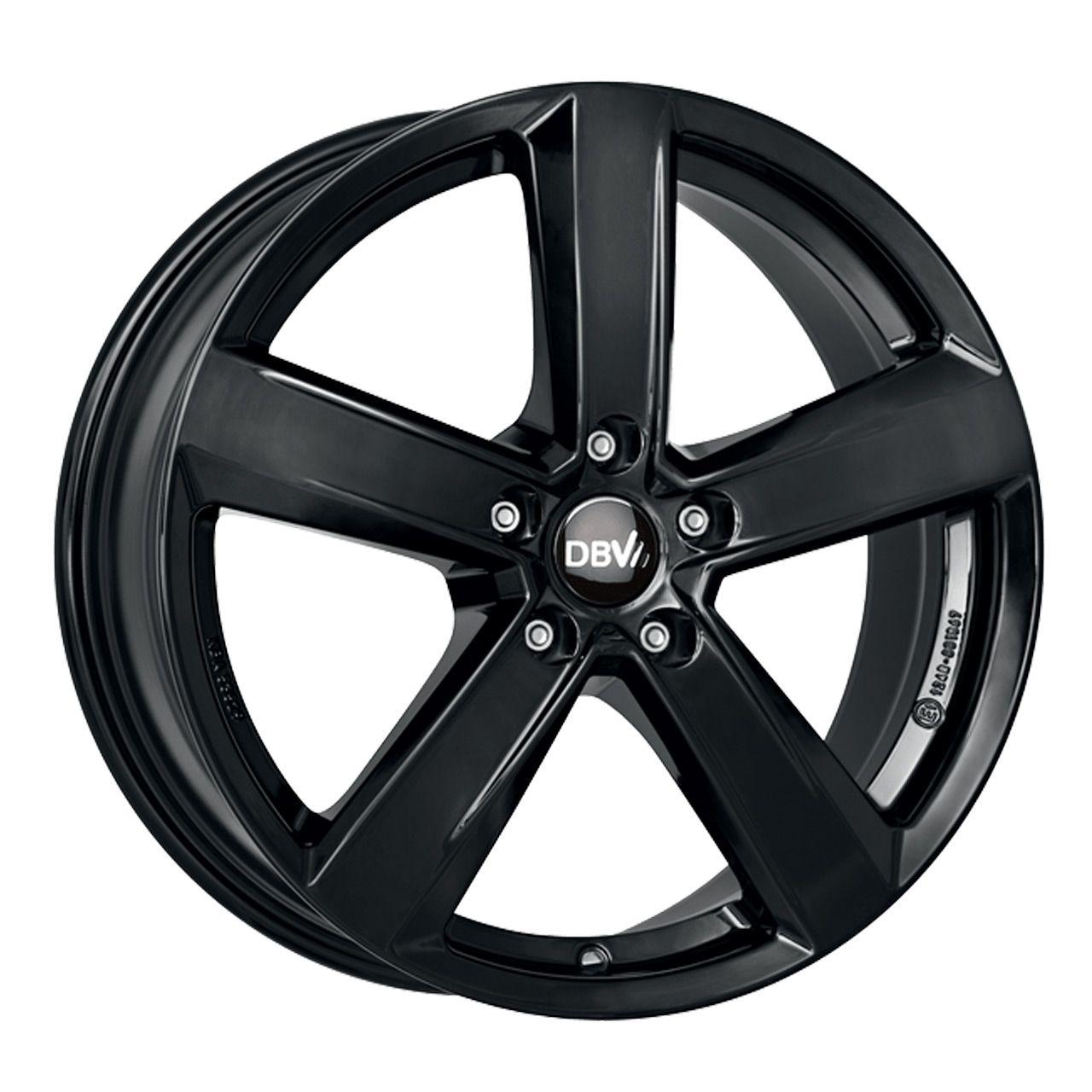 DBV SAMOA TU black 6.0Jx15 5x100 ET38