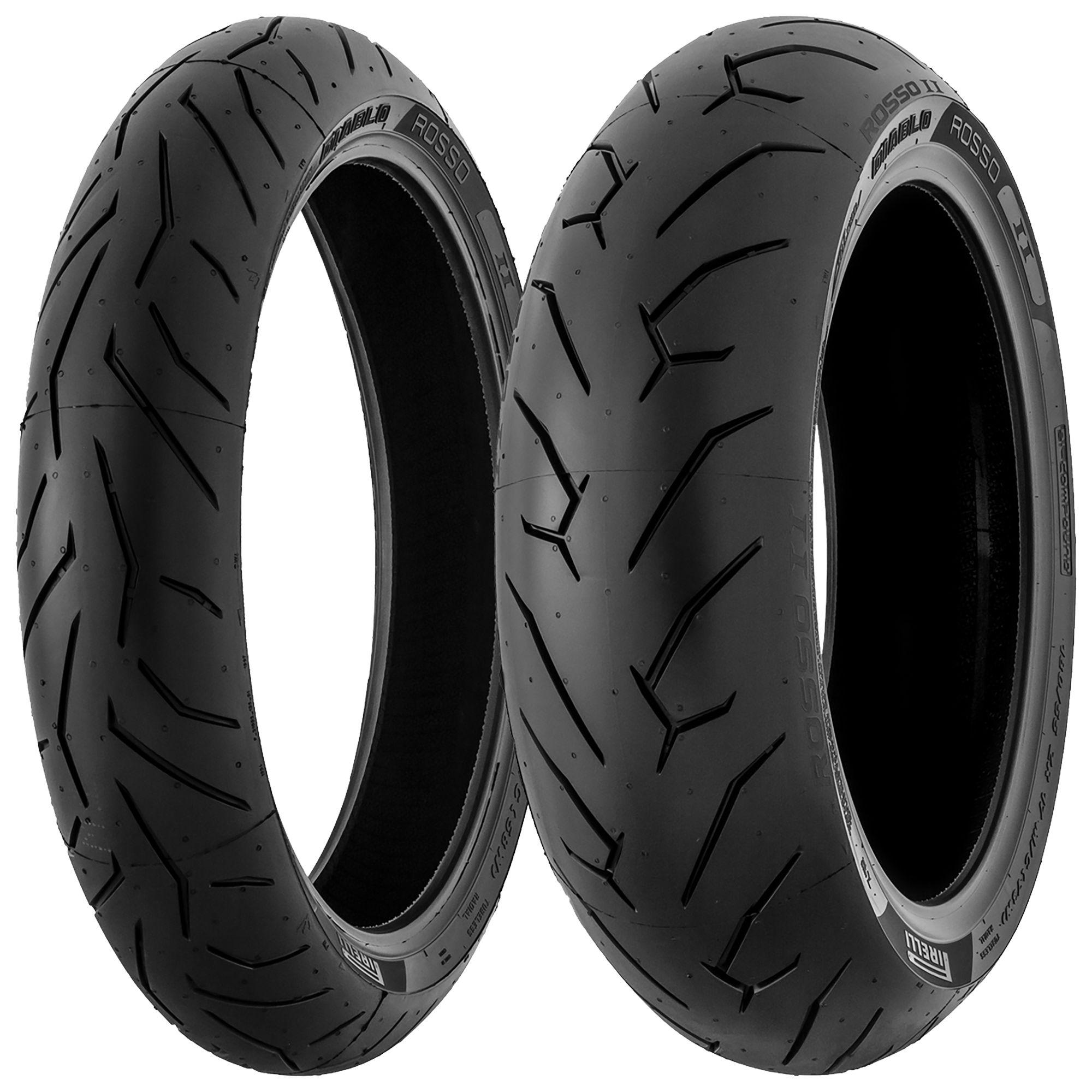 PIRELLI 120/70 ZR 17 M/C TL (58W) DIABLO ROSSO II (K)