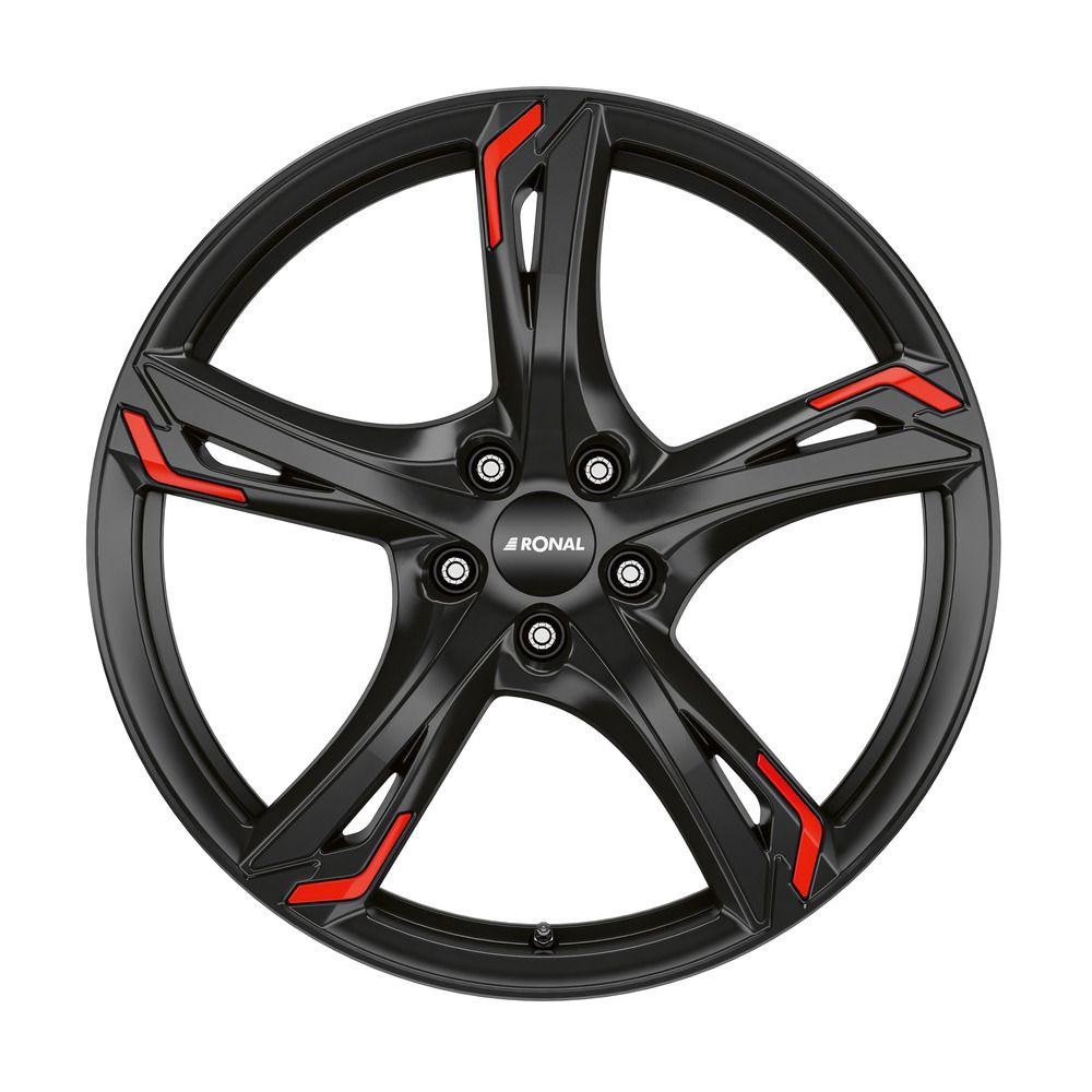 RONAL RONAL R62 RED jetblack 7.5Jx18 5x112 ET35