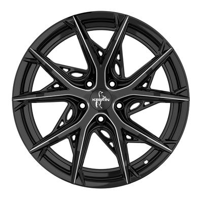 KESKIN WHEELS KT24C THUNDER black secret diamond 8.5Jx19 5x120 ET35
