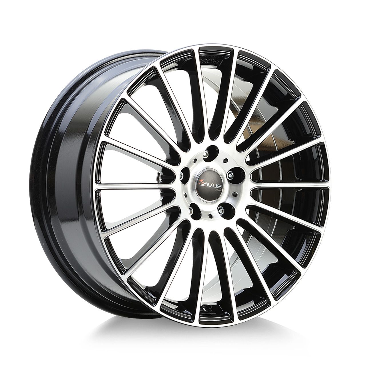 AVUS RACING AC-M03 black polished 8.0Jx18 5x110 ET35