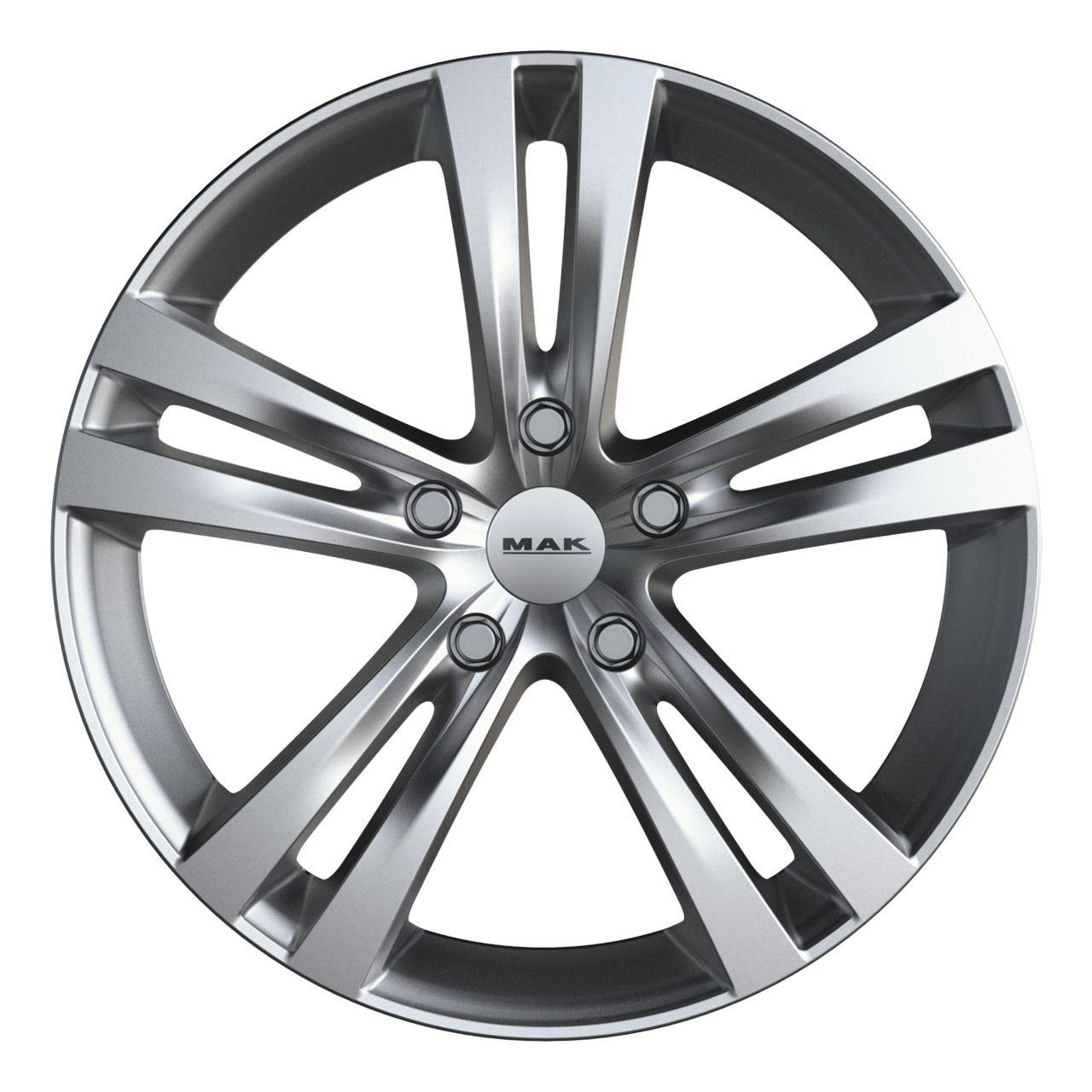 MAK ZENITH hypersilber 6.5Jx15 4x100 ET40