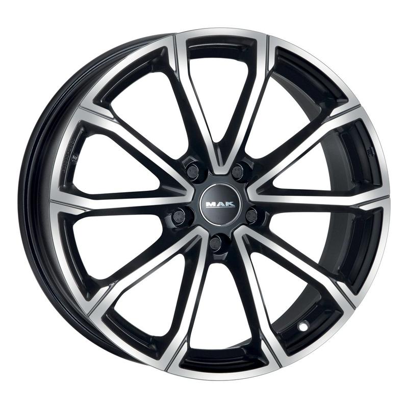 MAK DAVINCI black mirror 6.5Jx16 5x114.3 ET50