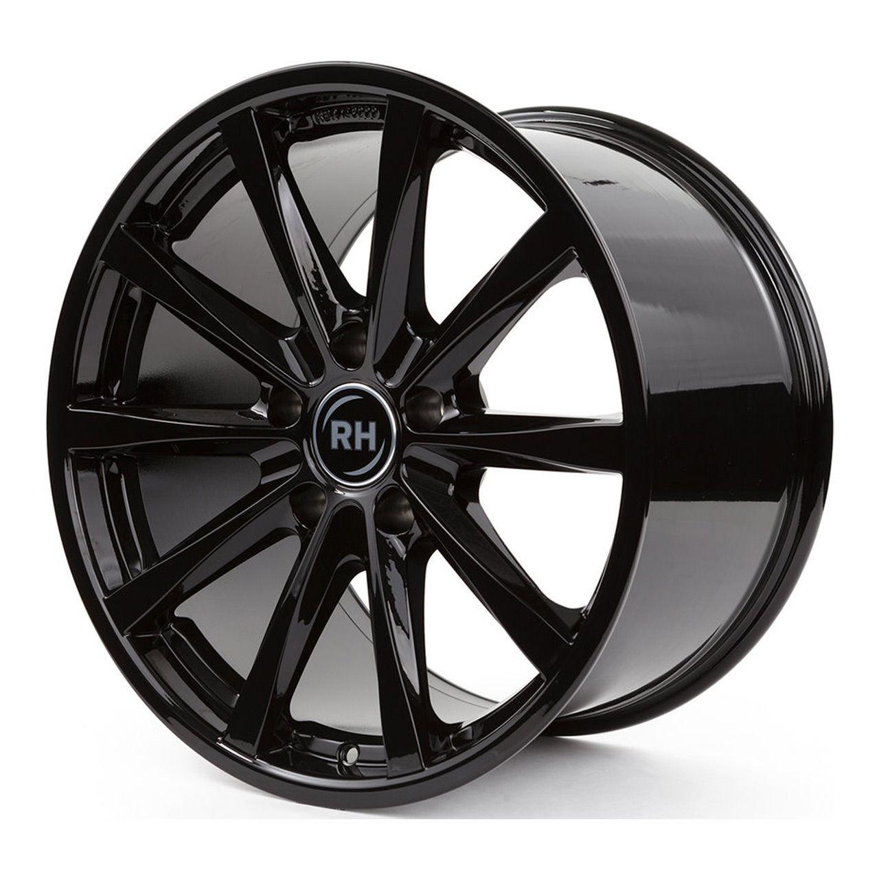 RH GT RAD schwarz glanz lackiert 8.5Jx19 5x130 ET54