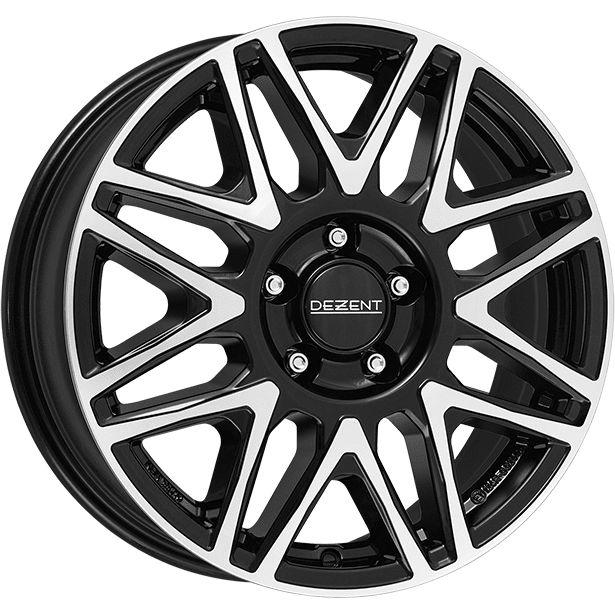 DEZENT DEZENT KH DARK black polished 7.0Jx17 5x112 ET51