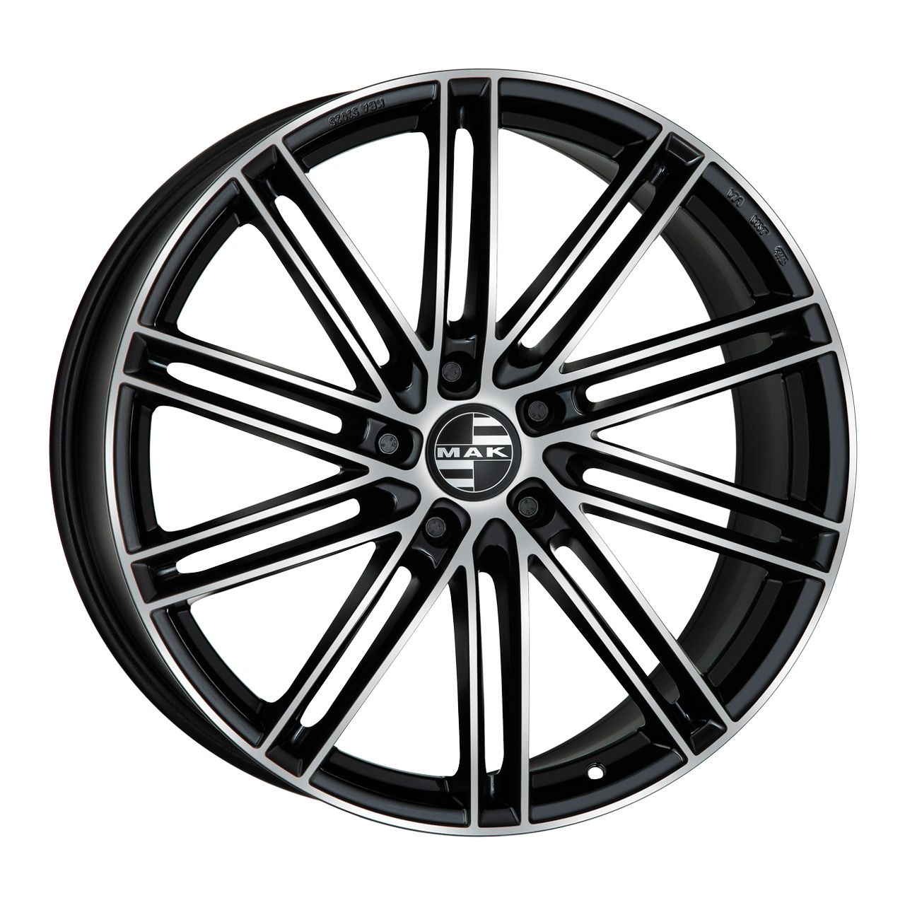 MAK LEIPZIG black mirror 9.5Jx22 5x130 ET55