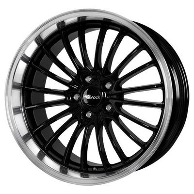 BROCK B24-GP Schwarz Glanz Horn-poliert 9.0Jx20 5x120 ET43