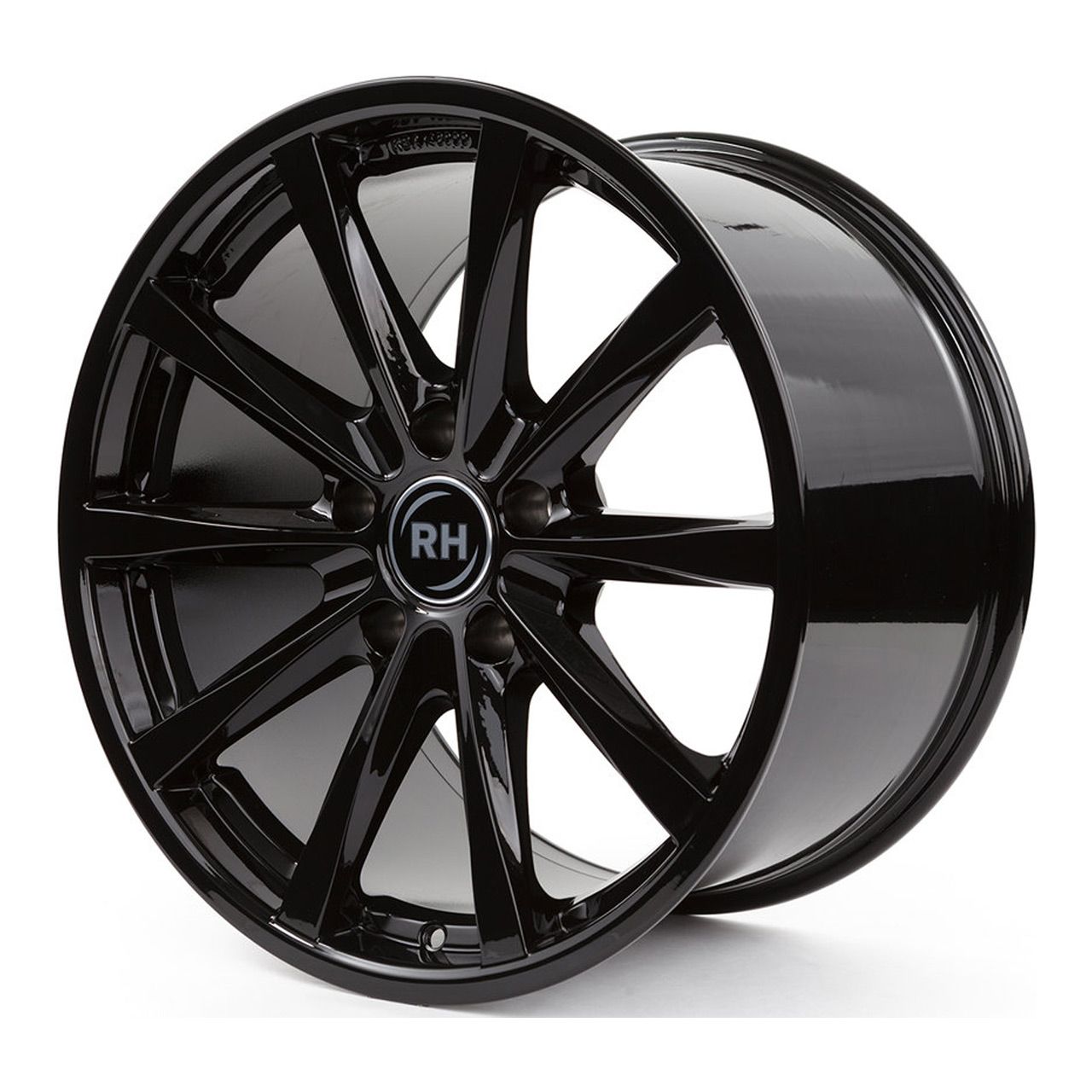 RH GT RAD schwarz glanz lackiert 10.0Jx19 5x120 ET45