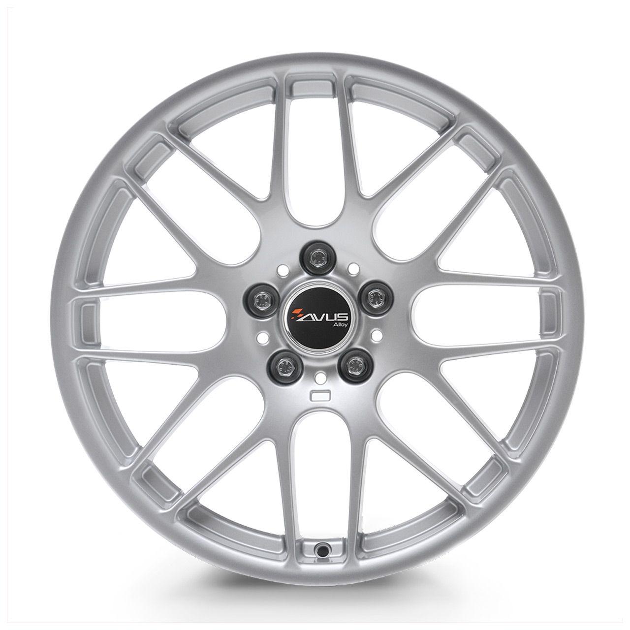 AVUS RACING AC-MB4 hyper silver 9.0Jx18 5x120 ET37