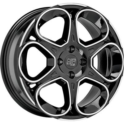 MSW (OZ) MSW 83 gloss black full polished 7.0Jx17 4x108 ET47