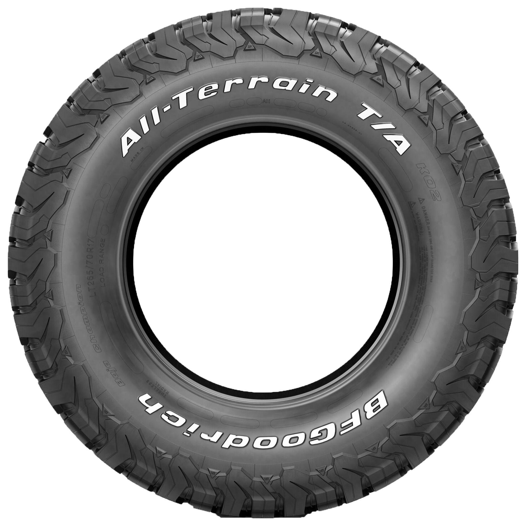 BFGOODRICH ALL-TERRAIN T/A KO2 255/70R18 117/114S RBL