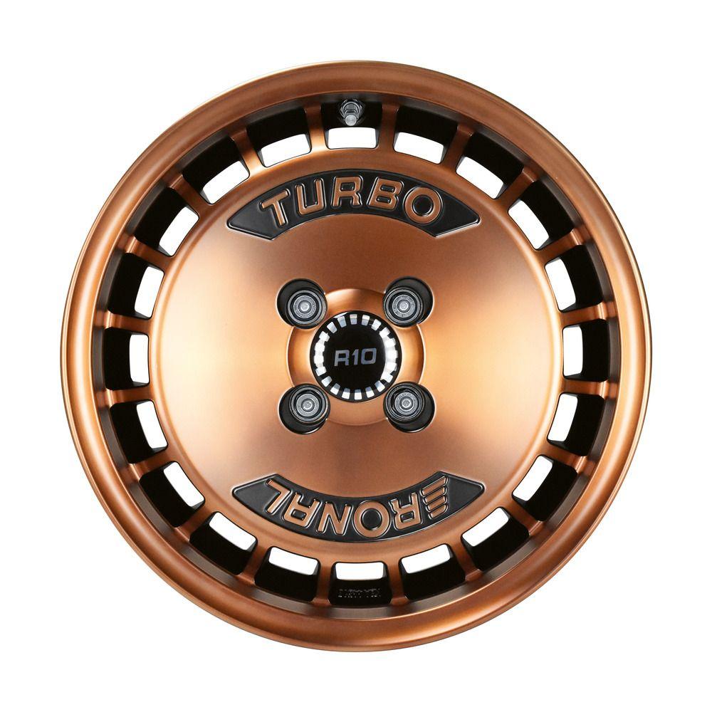 RONAL RONAL R10 TURBO copper matt-front diamond cut 7.0Jx15 4x100 ET28