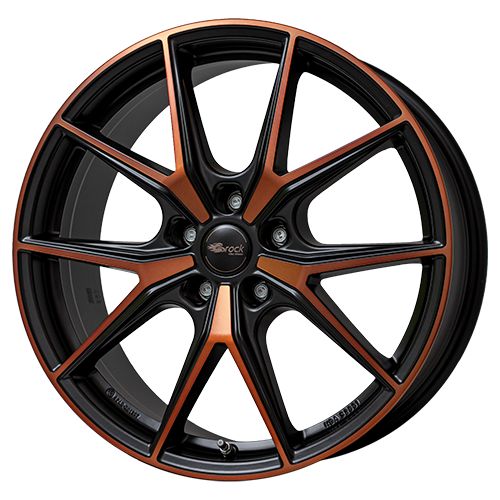 BROCK B40 black orange matt 8.0Jx19 5x112 ET45