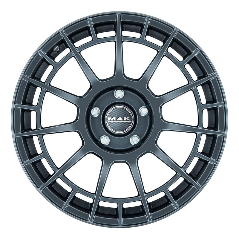 MAK NTT gloss gun metallic 7.0Jx17 4x108 ET42
