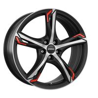 RONAL RONAL R62 RED jetblack-matt-frontkopiert 8.0Jx19 5x112 ET35