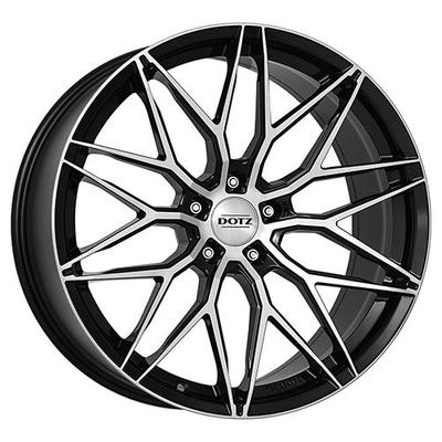 DOTZ SUZUKA DARK schwarz frontpoliert 8.5Jx20 5x112 ET40