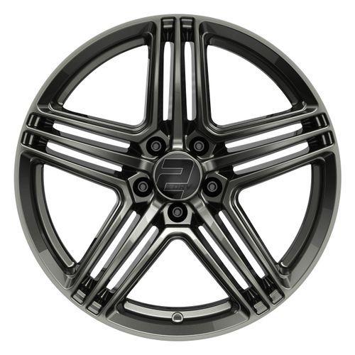 WHEELWORLD-2DRV WH12 dark gunmetal full painted 8.0Jx19 5x114 ET40