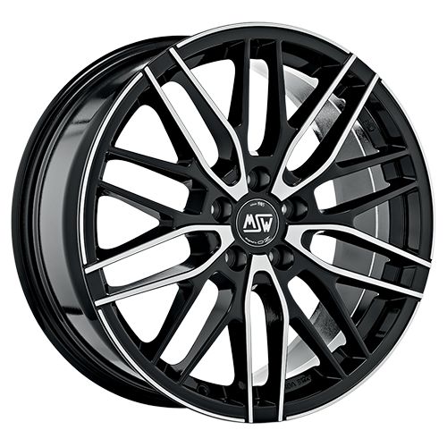 MSW (OZ) MSW 72 gloss black full polished 8.0Jx18 5x112 ET42