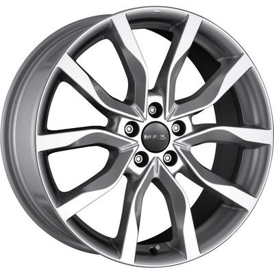 MAK HIGHLANDS silver 9.0Jx18 5x120 ET48