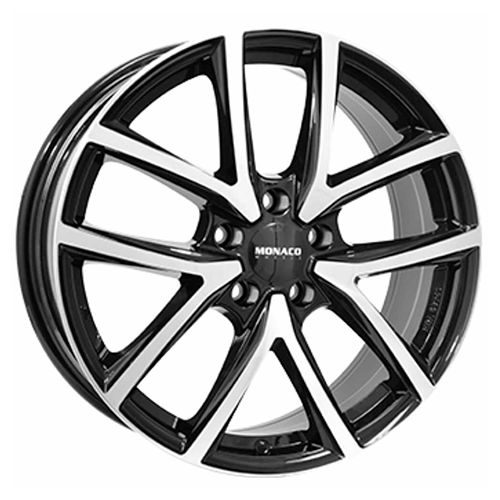 MONACO WHEELS MONACO CL2 black gloss polished 7.0Jx17 5x100 ET45