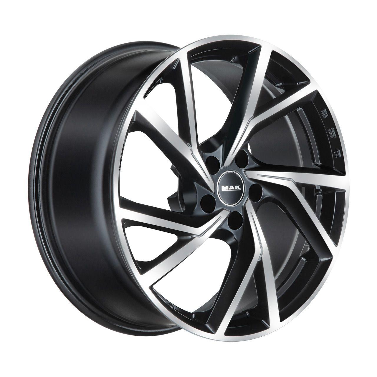 MAK KASSEL black matt 7.5Jx18 5x100 ET46