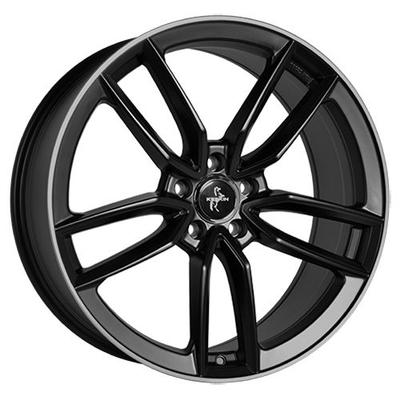 KESKIN WHEELS KT21 ELEGANT matt black lip polished 8.5Jx20 5x112 ET30