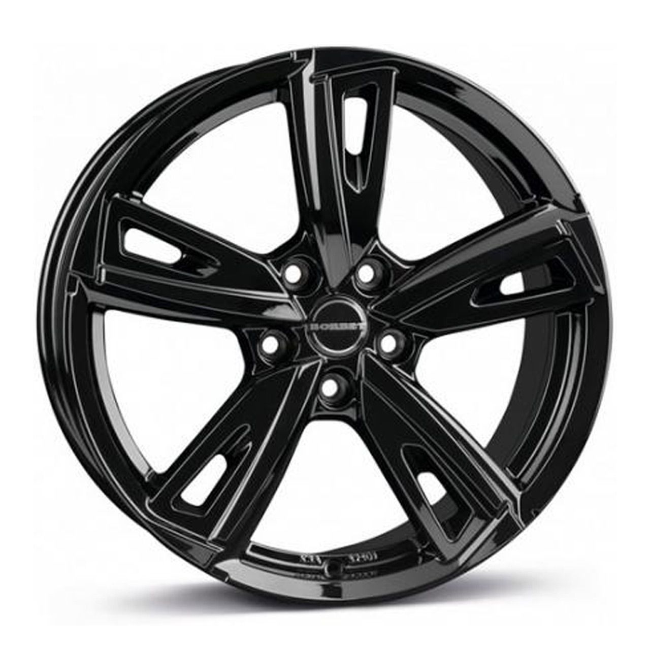 BORBET DESIGN BU1 black glossy 7.5Jx17 5x114.3 ET50