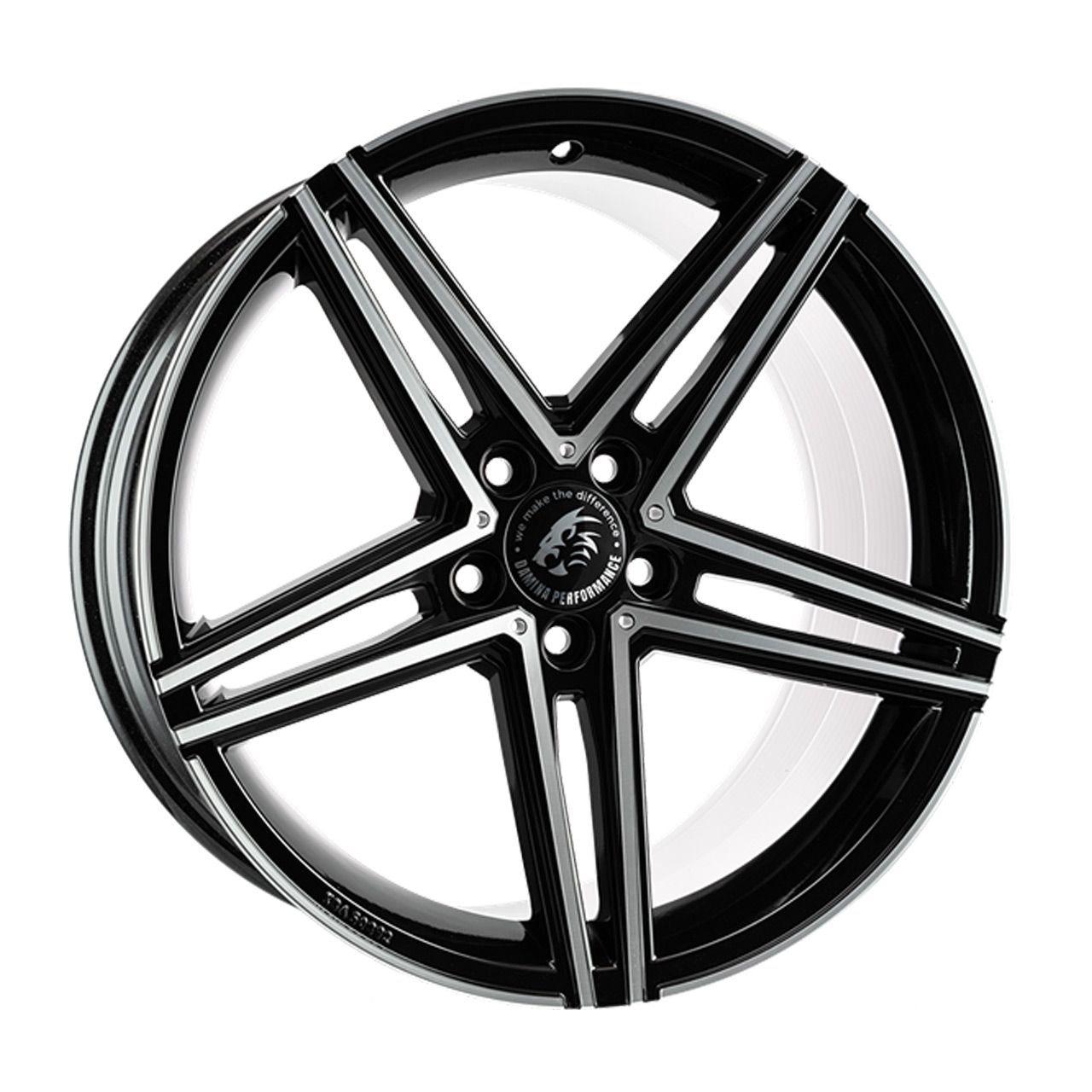 DAMINA PERFORMANCE DM04 black polished 9.5Jx19 5x112 ET45